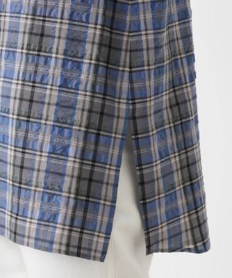 七分袖バンドカラーブラウス【Ｌｅｉｌｉａｎ　ＷＨＩＴＥ　ＬＡＢＥＬ】