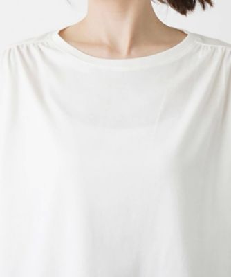 五分袖カットソー【Ｌｅｉｌｉａｎ　ＷＨＩＴＥ　ＬＡＢＥＬ】
