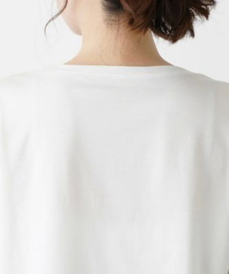 五分袖カットソー【Ｌｅｉｌｉａｎ　ＷＨＩＴＥ　ＬＡＢＥＬ】
