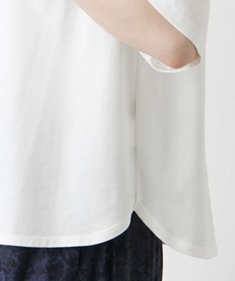 五分袖カットソー【Ｌｅｉｌｉａｎ　ＷＨＩＴＥ　ＬＡＢＥＬ】