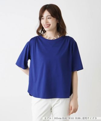 ＜Leilian (Women)＞五分袖カットソー【Ｌｅｉｌｉａｎ　ＷＨＩＴＥ　ＬＡＢＥＬ】