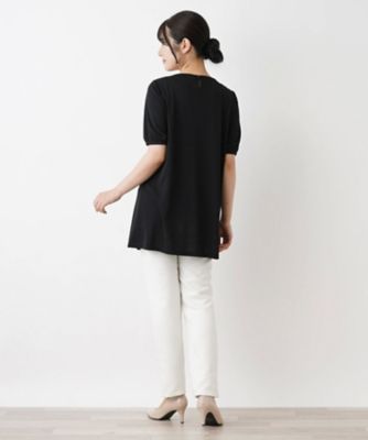 半袖チュニックプルオーバー【Ｌｅｉｌｉａｎ　ＷＨＩＴＥ　ＬＡＢＥＬ】
