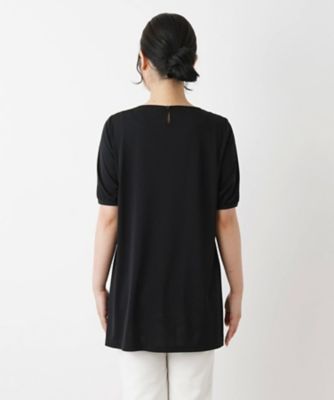 半袖チュニックプルオーバー【Ｌｅｉｌｉａｎ　ＷＨＩＴＥ　ＬＡＢＥＬ】