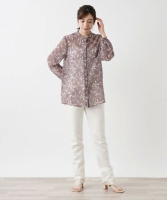 ブラウス【Ｌｅｉｌｉａｎ　ＷＨＩＴＥ　ＬＡＢＥＬ】