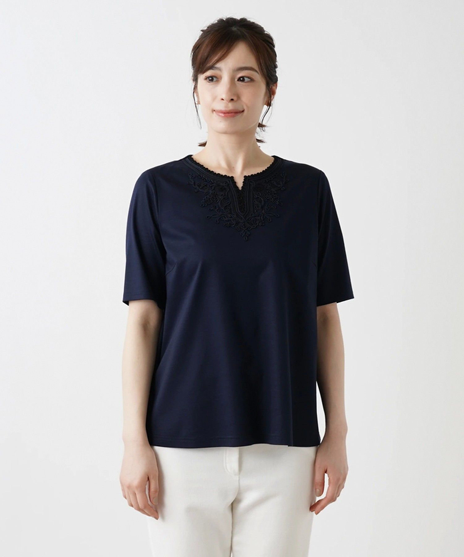カットソー【Leilian WHITE LABEL】 | Leilian カットソー【Leilian WHITE LABEL】 | Leilian