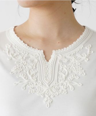カットソー【Ｌｅｉｌｉａｎ　ＷＨＩＴＥ　ＬＡＢＥＬ】