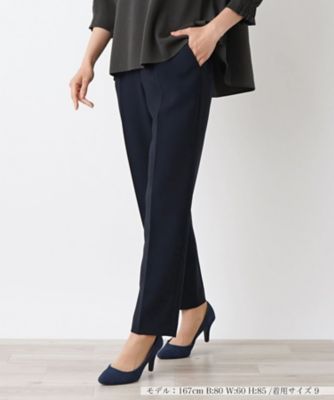 ＜Leilian (Women)＞センタープレスパンツ
