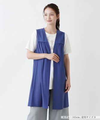 ＜Leilian (Women)＞洗えるジレ
