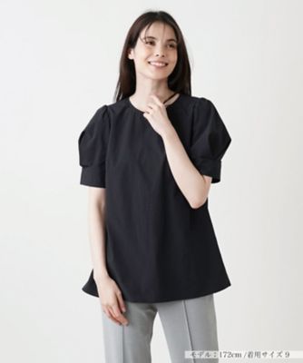 ＜Leilian (Women)＞半袖ブラウス