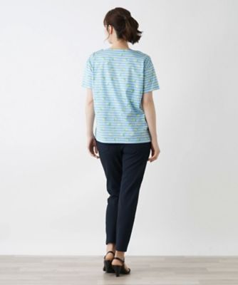 レモン柄半袖カットソー【Ｌｅｉｌｉａｎ　ＷＨＩＴＥ　ＬＡＢＥＬ】