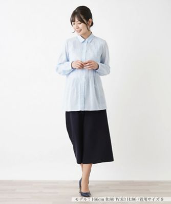 シアーコットンブラウス【Ｌｅｉｌｉａｎ　ＷＨＩＴＥ　ＬＡＢＥＬ】