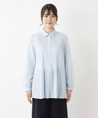 シアーコットンブラウス【Ｌｅｉｌｉａｎ　ＷＨＩＴＥ　ＬＡＢＥＬ】