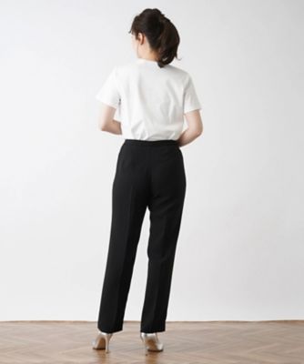 ピンストライプ柄ストレートパンツ【Ｌｅｉｌｉａｎ　ＷＨＩＴＥ　ＬＡＢＥＬ】