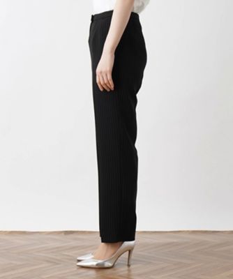 ピンストライプ柄ストレートパンツ【Ｌｅｉｌｉａｎ　ＷＨＩＴＥ　ＬＡＢＥＬ】