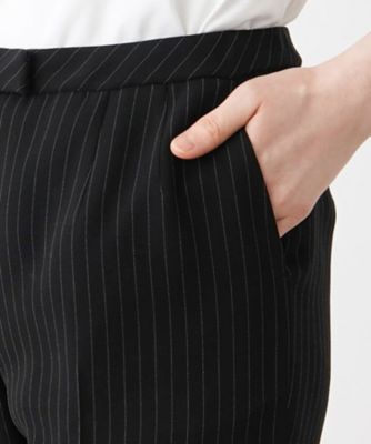 ピンストライプ柄ストレートパンツ【Ｌｅｉｌｉａｎ　ＷＨＩＴＥ　ＬＡＢＥＬ】