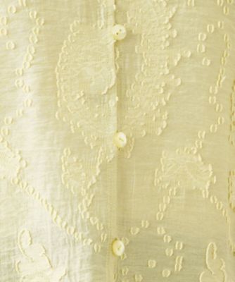 ノーカラーブラウス【Ｌｅｉｌｉａｎ　ＷＨＩＴＥ　ＬＡＢＥＬ】