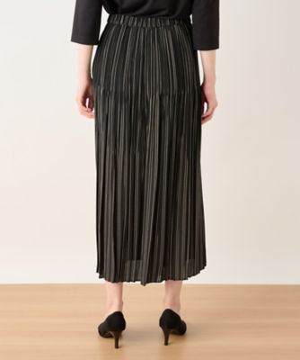 洗えるプリントプリーツパンツ【Ｌｅｉｌｉａｎ　ＷＨＩＴＥ　ＬＡＢＥＬ】