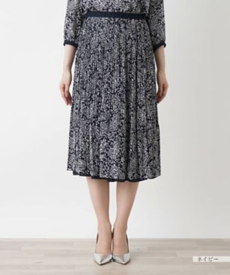 リバーシブルプリーツスカート【Ｌｅｉｌｉａｎ　ＷＨＩＴＥ　ＬＡＢＥＬ】