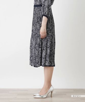 リバーシブルプリーツスカート【Ｌｅｉｌｉａｎ　ＷＨＩＴＥ　ＬＡＢＥＬ】