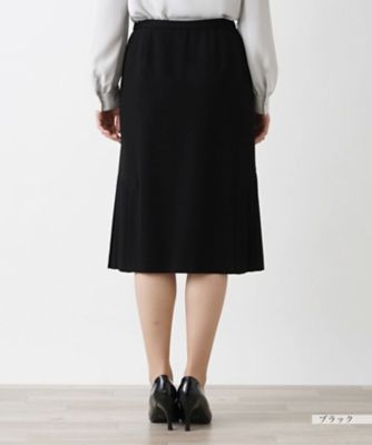 洗えるサイドプリーツスカート | Leilian (Women)/レリアン | 三越