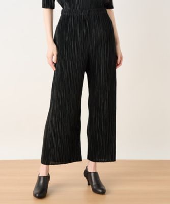 洗えるプリーツパンツ【Ｌｅｉｌｉａｎ　ＷＨＩＴＥ　ＬＡＢＥＬ】