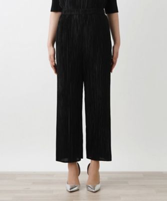 洗えるプリーツパンツ【Ｌｅｉｌｉａｎ　ＷＨＩＴＥ　ＬＡＢＥＬ】