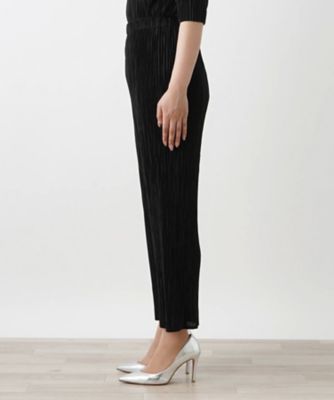 洗えるプリーツパンツ【Ｌｅｉｌｉａｎ　ＷＨＩＴＥ　ＬＡＢＥＬ】