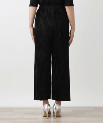 洗えるプリーツパンツ【Ｌｅｉｌｉａｎ　ＷＨＩＴＥ　ＬＡＢＥＬ】