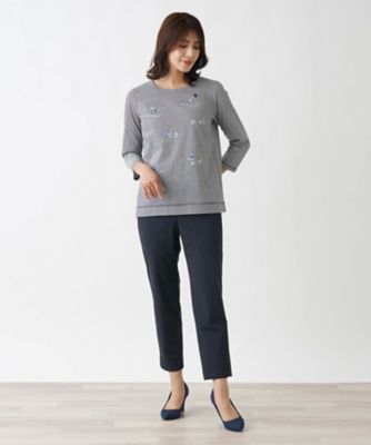 クロップドパンツ【Ｌｅｉｌｉａｎ　ＷＨＩＴＥ　ＬＡＢＥＬ】