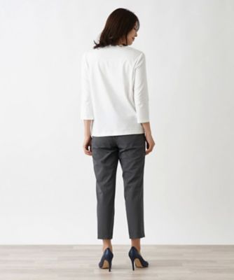 クロップドパンツ【Ｌｅｉｌｉａｎ　ＷＨＩＴＥ　ＬＡＢＥＬ】