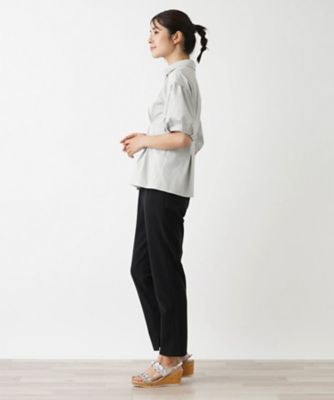 洗えるパフスリーブブラウス【ＴＨＥ　ＮＥＷ】【Ｌｅｉｌｉａｎ　ＷＨＩＴＥ　ＬＡＢＥＬ】