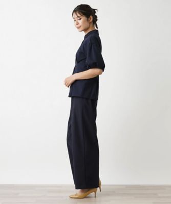 洗えるパフスリーブブラウス【ＴＨＥ　ＮＥＷ】【Ｌｅｉｌｉａｎ　ＷＨＩＴＥ　ＬＡＢＥＬ】