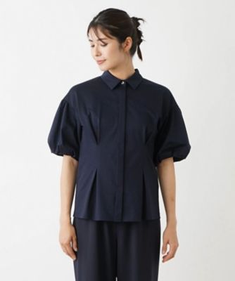 洗えるパフスリーブブラウス【ＴＨＥ　ＮＥＷ】【Ｌｅｉｌｉａｎ　ＷＨＩＴＥ　ＬＡＢＥＬ】