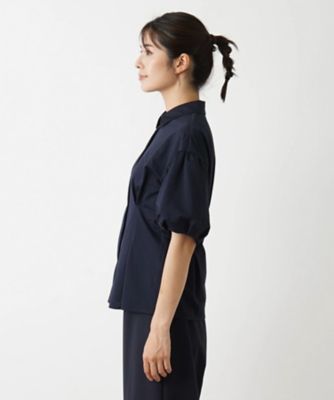 洗えるパフスリーブブラウス【ＴＨＥ　ＮＥＷ】【Ｌｅｉｌｉａｎ　ＷＨＩＴＥ　ＬＡＢＥＬ】