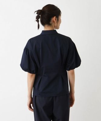 洗えるパフスリーブブラウス【ＴＨＥ　ＮＥＷ】【Ｌｅｉｌｉａｎ　ＷＨＩＴＥ　ＬＡＢＥＬ】