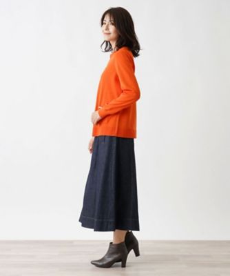 クルーネックカーディガン