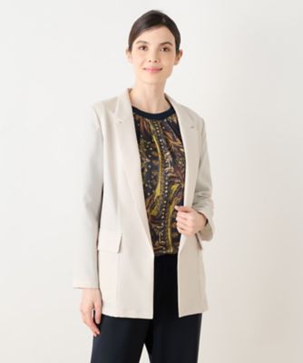 洗えるテーラードジャケット | Leilian (Women)/レリアン | 三越伊勢丹