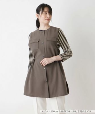 ＜Leilian (Women)＞ベスト【Ｌｅｉｌｉａｎ　ＷＨＩＴＥ　ＬＡＢＥＬ】