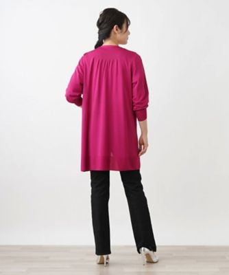 ロング丈トッパーカーディガン