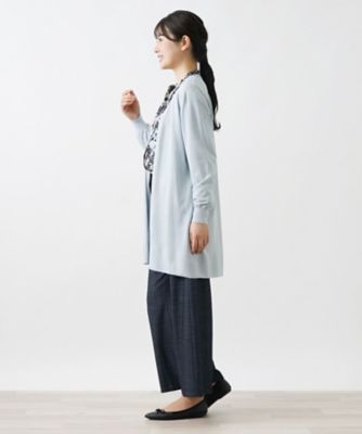 ロング丈トッパーカーディガン