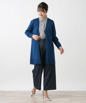 ロング丈トッパーカーディガン