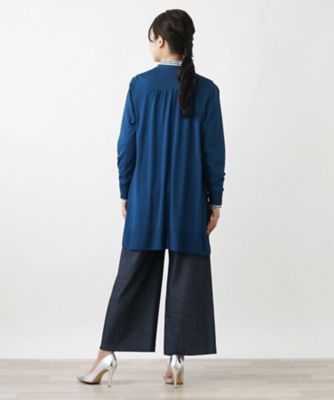 ロング丈トッパーカーディガン