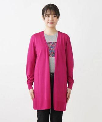 ロング丈トッパーカーディガン