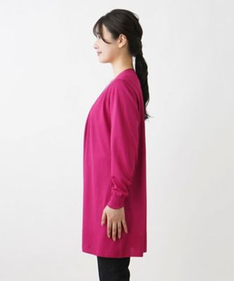 ロング丈トッパーカーディガン