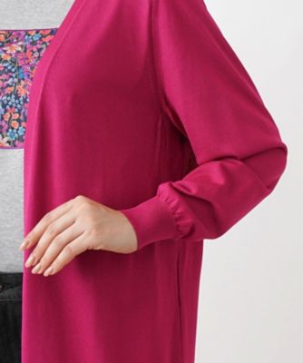 ロング丈トッパーカーディガン
