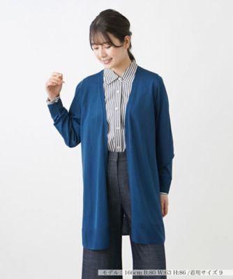 ＜Leilian (Women)＞ロング丈トッパーカーディガン