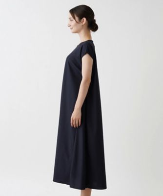 洗えるロングフレアワンピース
