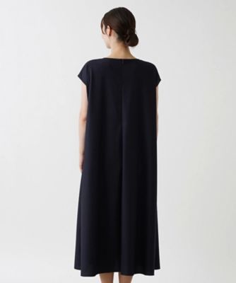 洗えるロングフレアワンピース