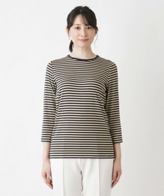 ボーダーカットソー
