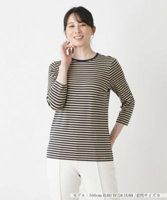 ＜Leilian (Women)＞ボーダーカットソー